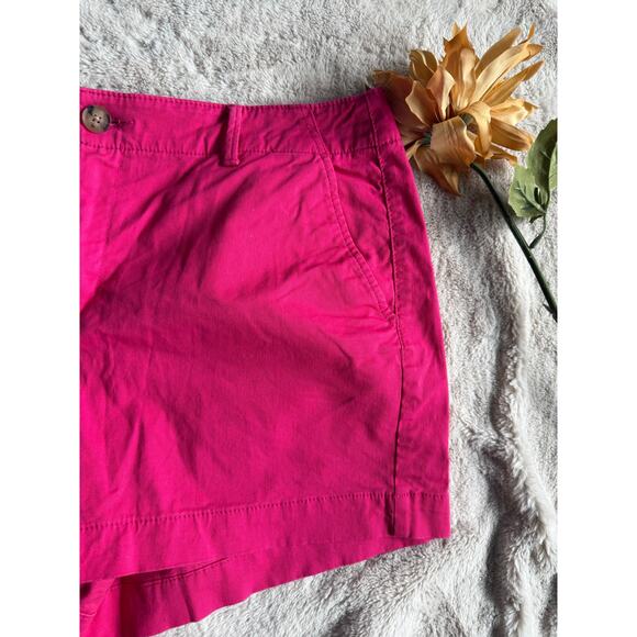 Loft The Washed Twill 4" Short Curvy Size 12 - Picture 2 of 5